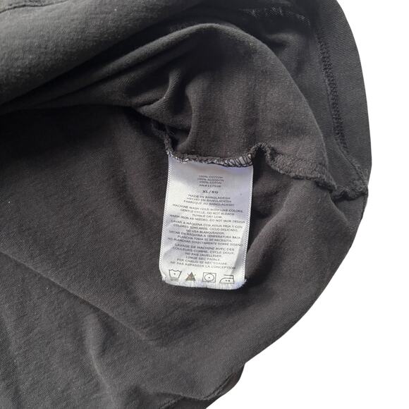 Hurley “Another Day in Paradise” Sun Graphic Cropped T-Shirt Black XL - Picture 5 of 6